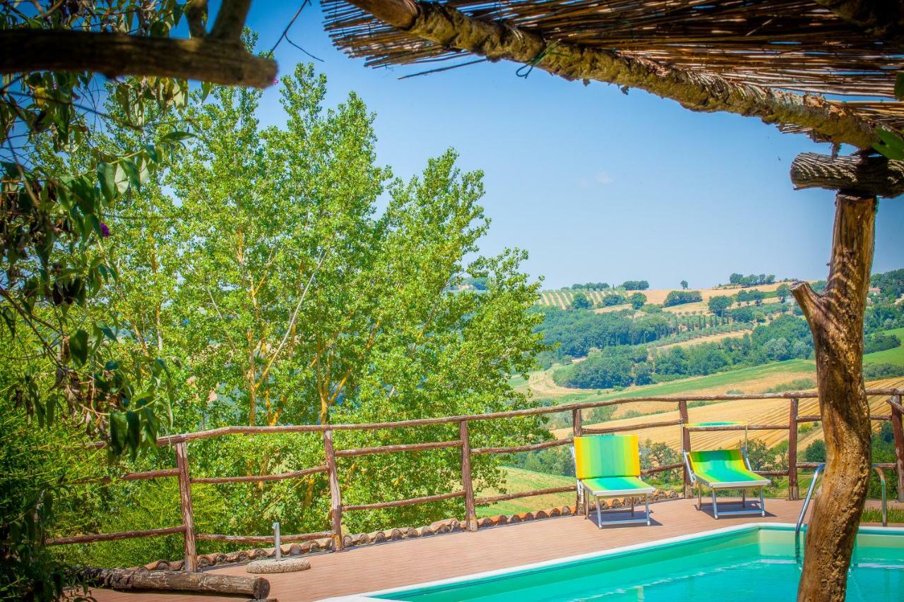 Agriturismo Bio Tra Cielo E Terra Apartment Grutti Exterior photo